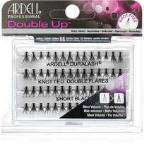 Ardell Double Up pavienės blakstienos su mazgeliais dydis Short Black
