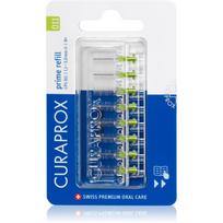 Curaprox Prime Refill Pakaitiniai tarpdančių šepetėliai lizdinėje pakuotėje CPS 011 1,1- 5,0 mm 8 vnt.