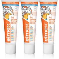 Elmex Caries Protection Kids dantų pasta vaikams 3 x 50 ml