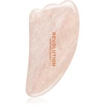 Revolution Skincare Gua Sha Rose Quartz masažuoklis veidui 1 vnt.