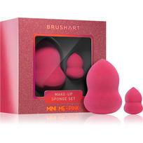 BrushArt Make-up Sponge Set Mini me - Pink makiažo kempinėlė MINI ME - PINK