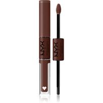 NYX Professional Makeup Shine Loud High Shine Lip Color skystieji lūpų dažai , itin žvilgaus efekto atspalvis 19 - Never Basic 6,5 ml