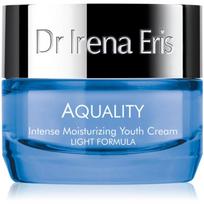Dr Irena Eris Aquality Intense Moisturizing Youth Cream Light Formula intensyviai drėkinantis kremas jauninamojo poveikio 50 ml