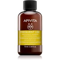 Apivita Frequent Use Gentle Daily Shampoo kasdienis šampūnas su ramunėlėmis 75 ml