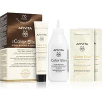 Apivita My Color Elixir plaukų dažai be amoniako atspalvis 7.0 Blonde 1 vnt.