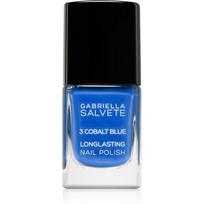 Gabriella Salvete Longlasting Enamel ilgai išliekantis nagų lakas , itin žvilgaus efekto atspalvis 03 Cobalt Blue 11 ml
