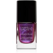 Gabriella Salvete Longlasting Enamel holografinio efekto nagų lakas atspalvis 11 Juicy Plum 11 ml
