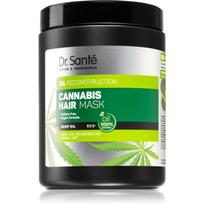 Dr. Santé Cannabis regeneruojamoji kaukė pažeistiems plaukams 1000 ml