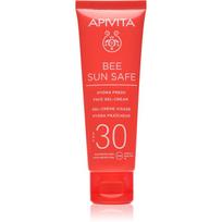 Apivita Bee Sun Safe Hydra Fresh Face Gel-Cream SPF30 drėkinamasis gelinis kremas SPF 30 50 ml