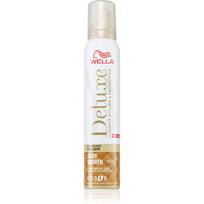 Wella Deluxe Silky Smooth plaukų formavimo putos maitinamojo poveikio 200 ml