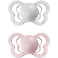 BIBS Couture Natural Rubber Size 1: 0+ months čiulptukas Haze / Blossom 2 vnt.