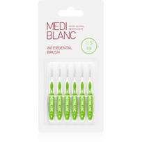 MEDIBLANC Interdental Pick-brush tarpdančių šepetėlis 0,8 mm Green 6 vnt.