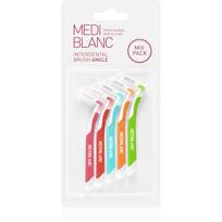 MEDIBLANC Interdental Pick-brush Angle tarpdančių šepetėlis 9 vnt. Mix kit 5 vnt.