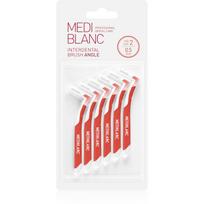 MEDIBLANC Interdental Pick-brush Angle tarpdančių šepetėlis 6 vnt. 0,5 mm Red 6 vnt.