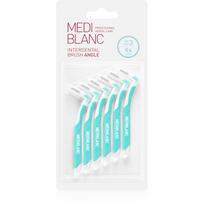 MEDIBLANC Interdental Pick-brush Angle tarpdančių šepetėlis 6 vnt. 0,6 mm Blue 6 vnt.