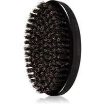 Beviro Wood Beard Brush barzdos šepetys su šerno šereliais