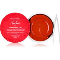 Revolution Skincare X Jake-Jamie Watermelon hidrogelinė paakių kaukė spindesiui ir drėkinimui suteikti 60 vnt.