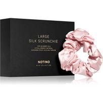 Notino Silk Collection Large scrunchie šilkinė gumytė plaukams Pink 1 vnt.