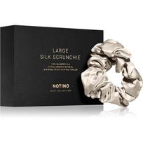 Notino Silk Collection Large scrunchie šilkinė gumytė plaukams Cream 1 vnt.