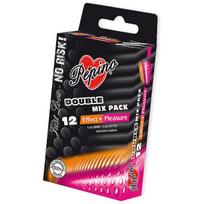 Pepino Double Mix Pack prezervatyvai 12 vnt.