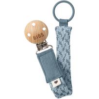 BIBS Paci Braid segtukas čiulptukui Petrol / Baby Blue 1 vnt.