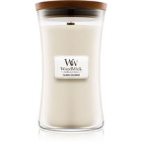 Woodwick Island Coconut kvapioji žvakė medinė dagtis 609.5 g