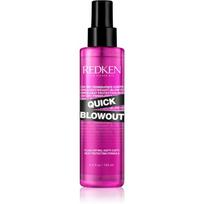 Redken Quick Blowout nuo karščio apsaugantis plaukų purškiklis, skirtas naudoti formuojant plaukus tiesinimo arba garbanojimo žnyplėmis greitesnis plaukų džiovinimas 125 ml