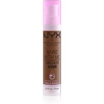 NYX Professional Makeup Bare With Me Concealer Serum drėkinamasis maskuoklis „Du viename“ atspalvis 12 Rich 9,6 ml