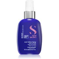 Alfaparf Milano Semi di Lino Blonde nuo geltonų atspalvių apsaugantis purškiklis šviesiems ir šviesintiems plaukams 125 ml