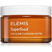 Elemis Superfood AHA Glow Cleansing Butter valomoji veido kaukė skaistinamojo poveikio 90 ml