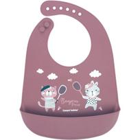 Canpol babies Bonjour Paris Bibs seilinukas Pink 1 vnt.