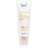 RoC Soleil Protect Anti Brown Spots Unifying Fluid lengvos tekstūros apsauginis fluidas nuo tamsių dėmių SPF 50 50 ml