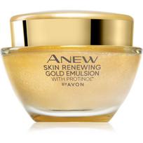Avon Anew Skin Renewing Gold Emulsion naktinis drėkinamasis kremas nuo raukšlių 50 ml