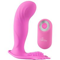 Sweet Smile G-Spot Panty Vibe vibratorius Pink 11,7 cm