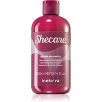 Inebrya Shecare Repair Shampoo spindesio suteikiantis šampūnas pažeistiems plaukams 300 ml