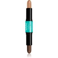 NYX Professional Makeup Wonder Stick Dual Face Lift dviejų atspalvių kontūravimo pieštukas atspalvis 05 Medium Tan 2x4 g