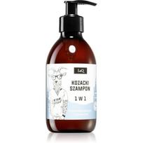 LaQ Goat From Poznaň natūralus šampūnas nuo pleiskanų su apynių spurgų ekstraktu 300 ml