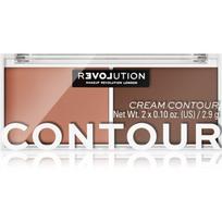 Revolution Relove Colour Play kontūravimo priemonių paletė dvejopas atspalvis Medium 6 g