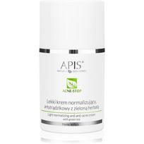 Apis Natural Cosmetics Acne-Stop Home TerApis lengvos tekstūros riebalų išsiskyrimą reguliuojantis drėkinamasis kremas į aknę linkusiai odai 50 ml