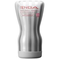 Tenga Squeeze Soft Case Cup Gentle vienkartinis masturbatorius 15,5 cm