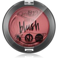puroBIO Cosmetics Long-lasting Blush pudriniai skaistalai atspalvis 06 Cherry Blossom 5,2 g