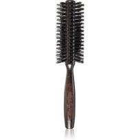 Janeke Bobinga Wooden hairbrush Ø 48 mm medinis plaukų šepetys su šerno šereliais 1 vnt.