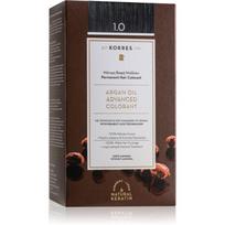 Korres Argan Oil ilgalaikiai plaukų dažai su arganų aliejumi atspalvis 1.0 Black 50 ml