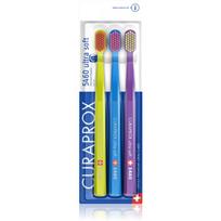 Curaprox 5460 Ultra Soft dantų šepetėlis 3 vnt.