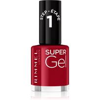 Rimmel Super Gel gelinis nagų lakas, stingstantis be UV / LED lempos atspalvis 056 Sexy Santa 12 ml