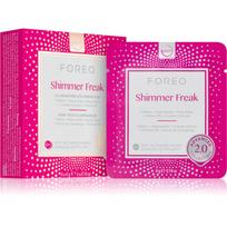FOREO UFO™ Shimmer Freak spindesio suteikianti kaukė patamsėjusiems paakiams šviesinti 6 vnt.