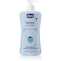 Chicco Natural Sensation Baby šampūnas ir kūno prausiklis vaikams nuo gimimo 0+ 500 ml