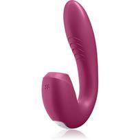 Satisfyer SUNRAY DOUBLE AIR PULSE klitorį stimuliuojantis vibratorius 14,5 cm