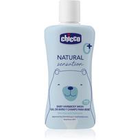 Chicco Natural Sensation Baby šampūnas ir kūno prausiklis vaikams nuo gimimo 0+ 200 ml