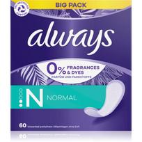 Always Daily Fresh Normal įklotai be kvapiųjų medžiagų 60 vnt.
